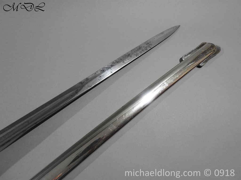 2nd Dragoon Guards Officer's Sword DSO Machine Gun Officer - Image 22