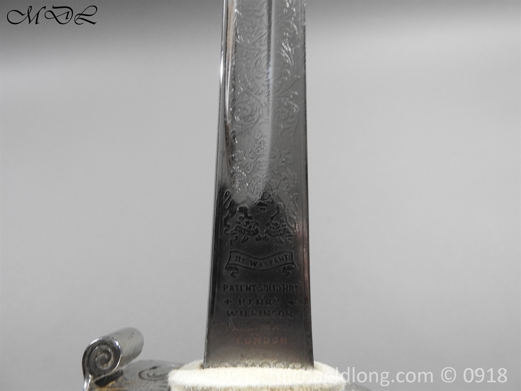 2nd Dragoon Guards Officer's Sword DSO Machine Gun Officer - Image 18