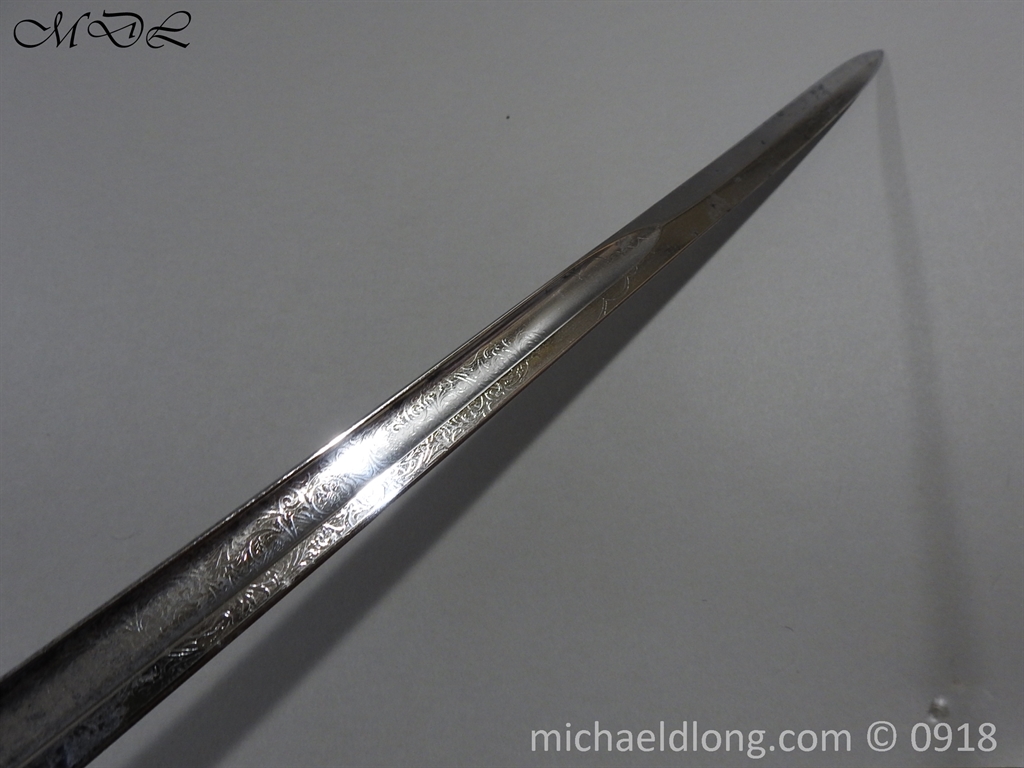 2nd Dragoon Guards Officer's Sword DSO Machine Gun Officer - Image 16