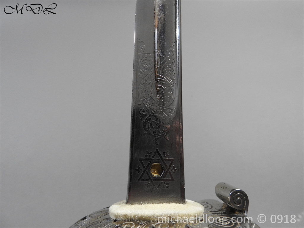 2nd Dragoon Guards Officer's Sword DSO Machine Gun Officer - Image 15
