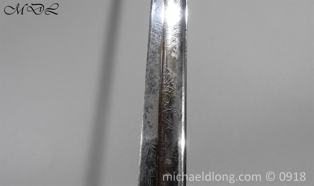 2nd Dragoon Guards Officer's Sword DSO Machine Gun Officer - Image 13