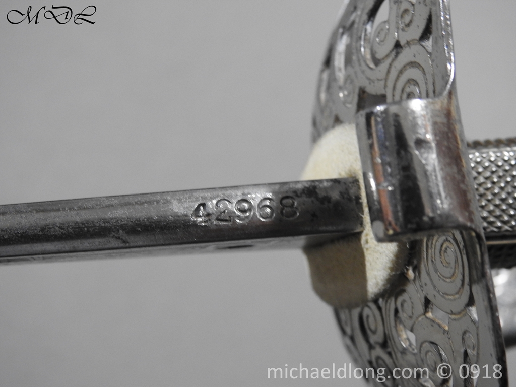 2nd Dragoon Guards Officer's Sword DSO Machine Gun Officer - Image 10