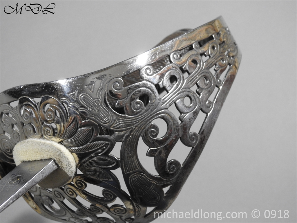 2nd Dragoon Guards Officer's Sword DSO Machine Gun Officer - Image 8