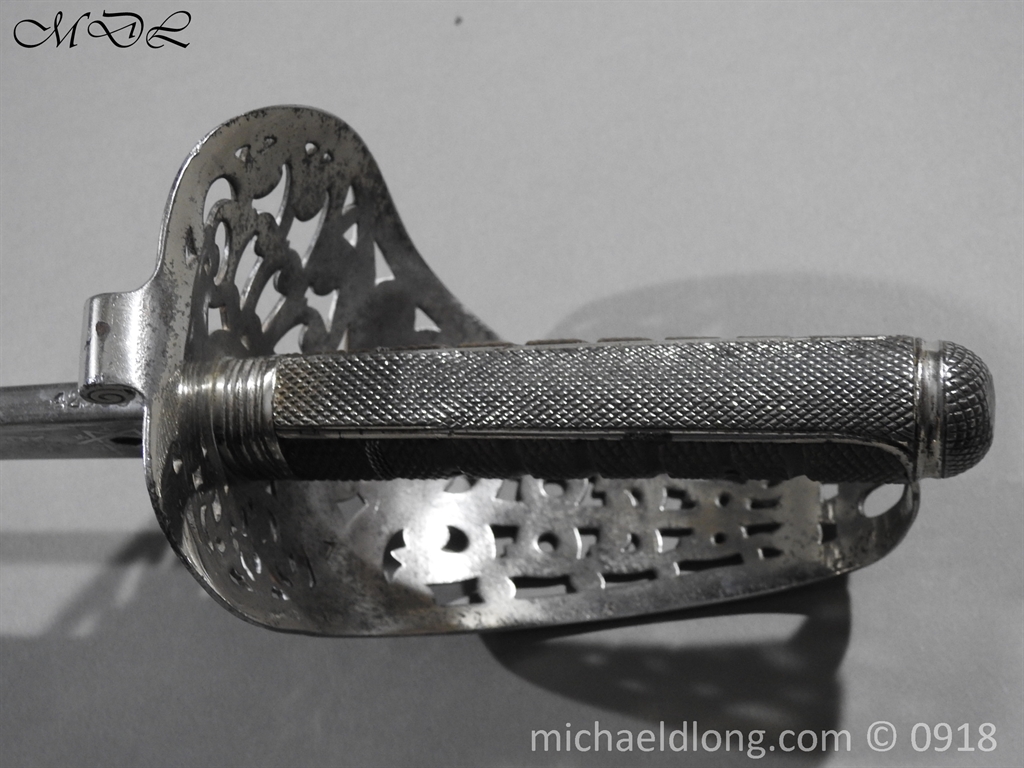 2nd Dragoon Guards Officer's Sword DSO Machine Gun Officer - Image 5