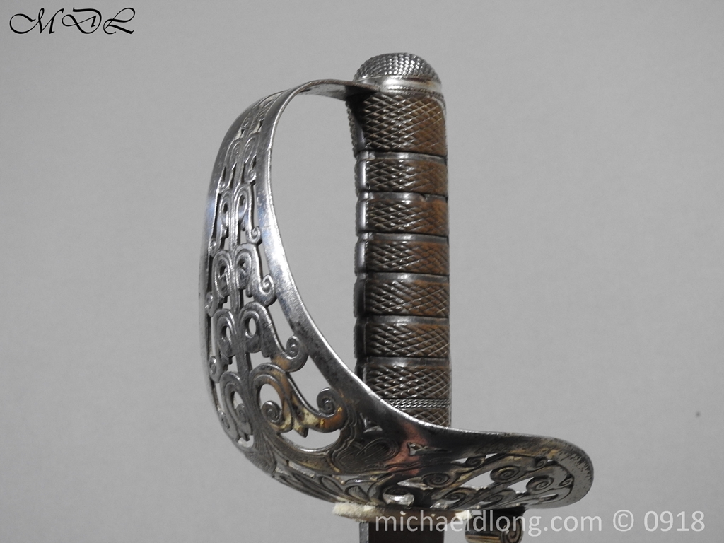 2nd Dragoon Guards Officer's Sword DSO Machine Gun Officer - Image 3