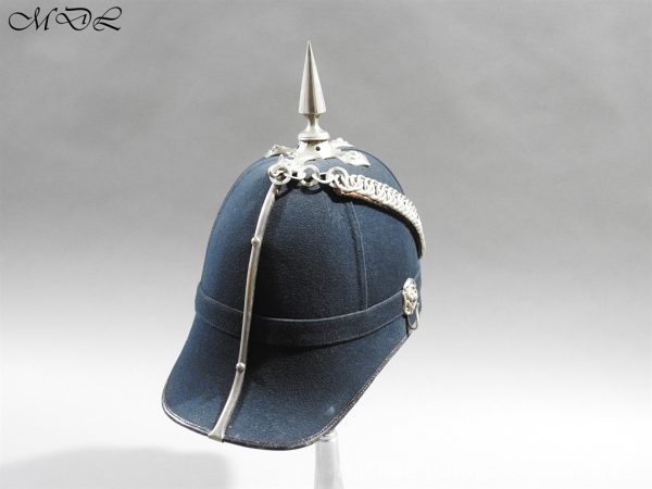 3rd Lanarkshire Volunteers Green Cloth Officer's Helmet - Image 11