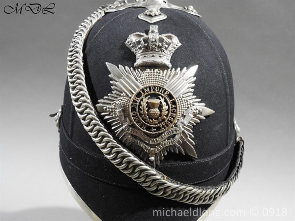 Royal Scots Officer’s Helmet 5th Volunteer Battalion - Image 15