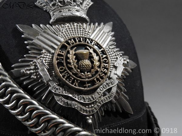 Royal Scots Officer’s Helmet 5th Volunteer Battalion - Image 14