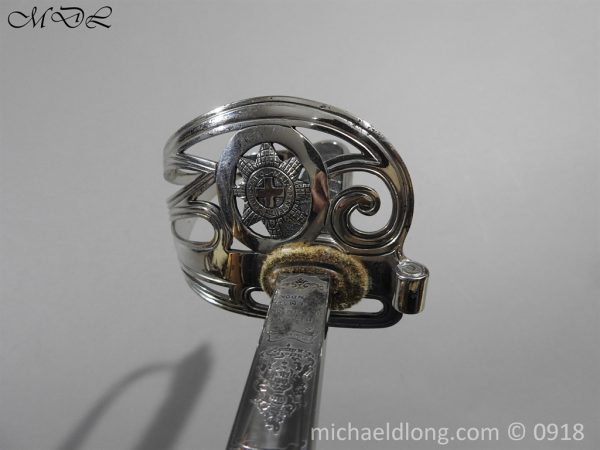Coldstream Guards WW1 Period Officer's Sword by Wilkinson - Image 9