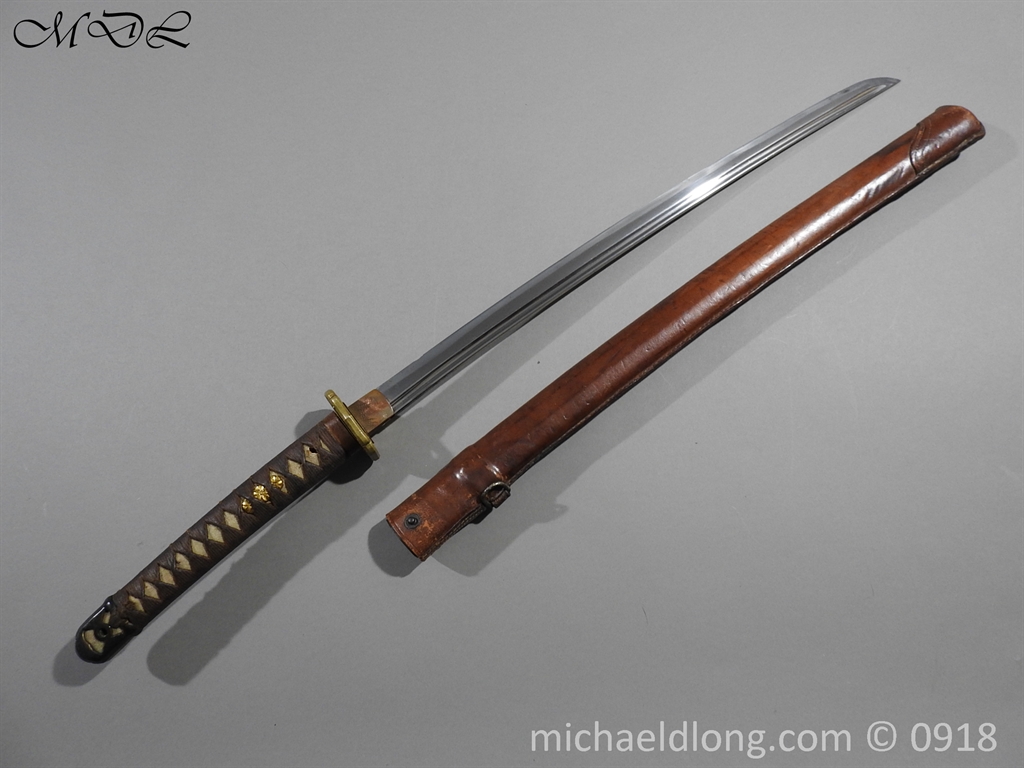 Japanese WW2 Tank Officer's Sword – Michael D Long Ltd
