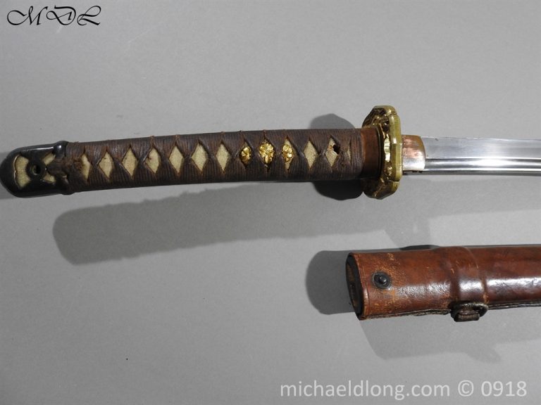 Japanese WW2 Tank Officer’s Sword – Michael D Long Ltd | Antique Arms ...