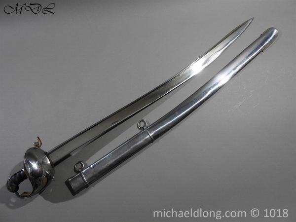 Napoleonic British pattern Celtic Hilted Heavy Cavalry Officer's Sword