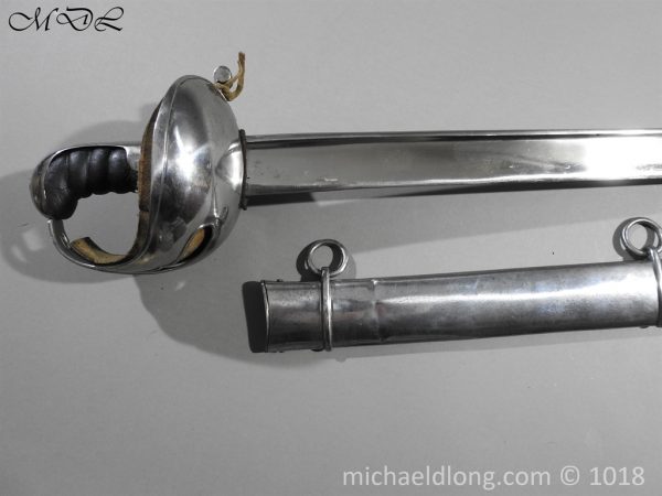 Napoleonic British pattern Celtic Hilted Heavy Cavalry Officer's Sword - Image 2