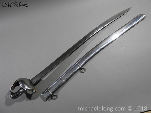 Napoleonic British pattern Celtic Hilted Heavy Cavalry Officer's Sword - Image 27