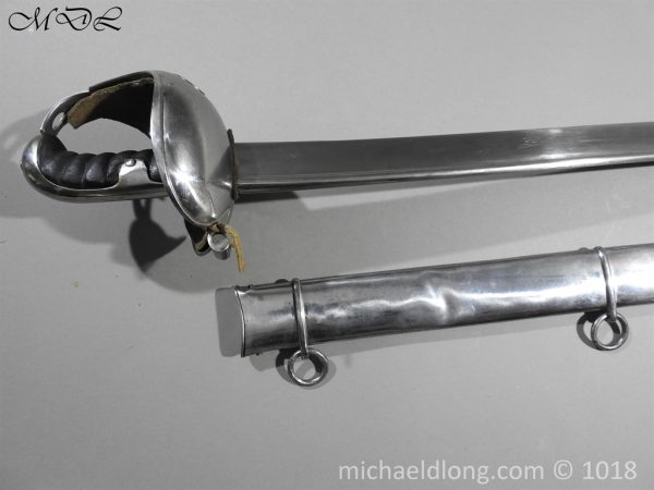 Napoleonic British pattern Celtic Hilted Heavy Cavalry Officer's Sword - Image 26