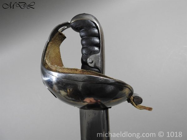 Napoleonic British pattern Celtic Hilted Heavy Cavalry Officer's Sword - Image 14