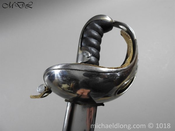 Napoleonic British pattern Celtic Hilted Heavy Cavalry Officer's Sword - Image 12