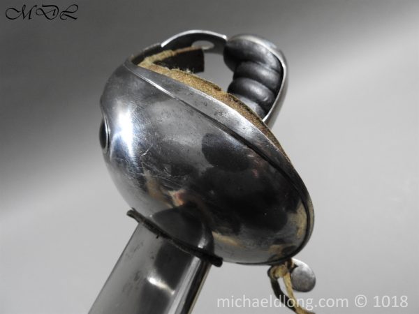Napoleonic British pattern Celtic Hilted Heavy Cavalry Officer's Sword - Image 9