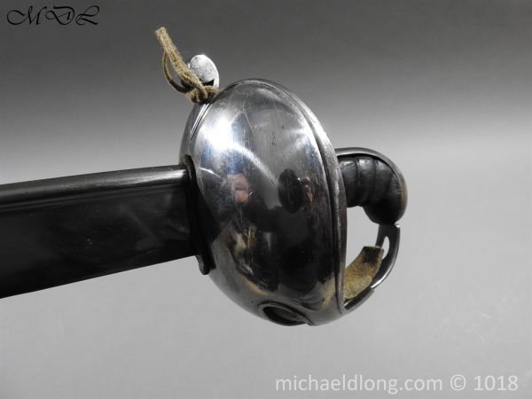 Napoleonic British pattern Celtic Hilted Heavy Cavalry Officer's Sword - Image 6