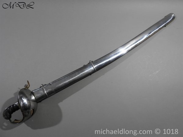 Napoleonic British pattern Celtic Hilted Heavy Cavalry Officer's Sword - Image 3