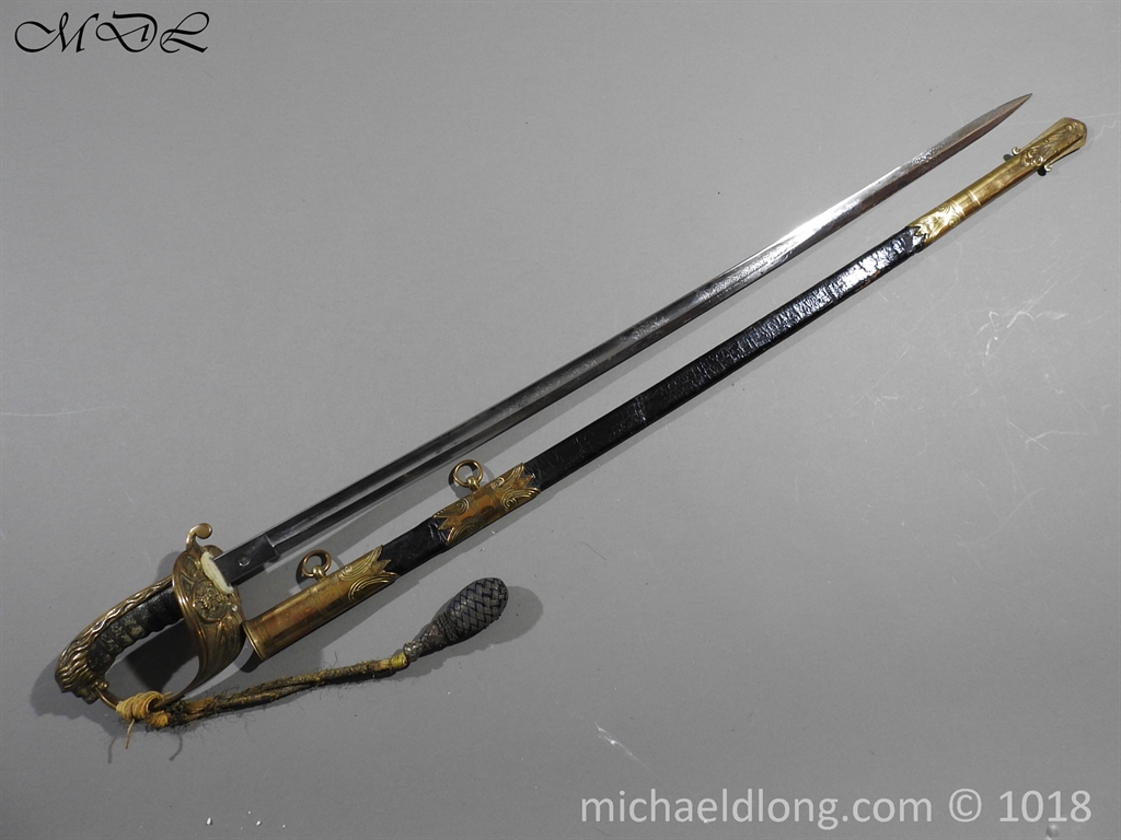 British Naval Officer's Sword - Captain Henry Bayham - Image 2