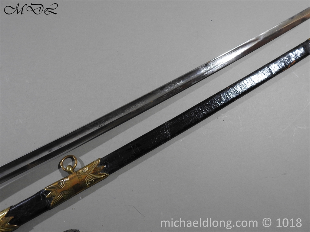 British Naval Officer's Sword - Captain Henry Bayham - Image 30