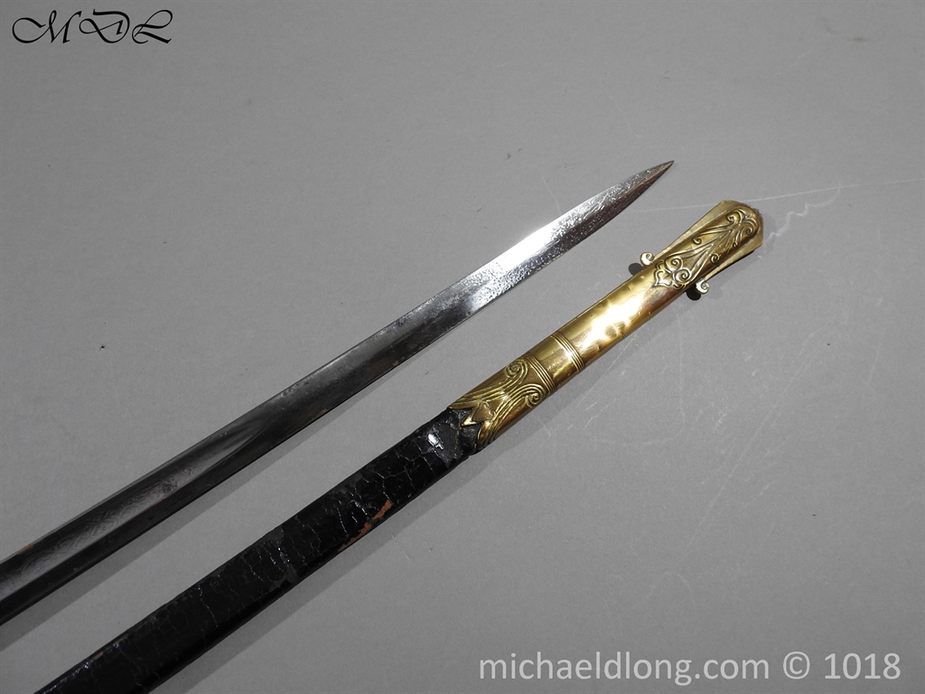 British Naval Officer's Sword - Captain Henry Bayham - Image 29