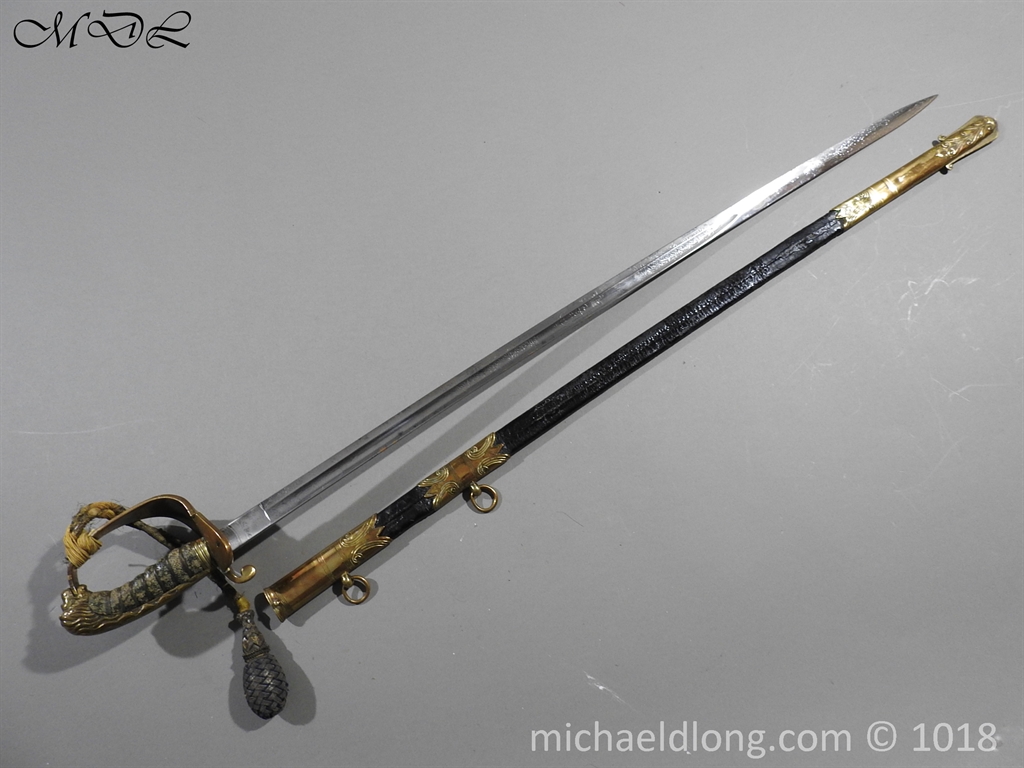 British Naval Officer's Sword - Captain Henry Bayham - Image 28