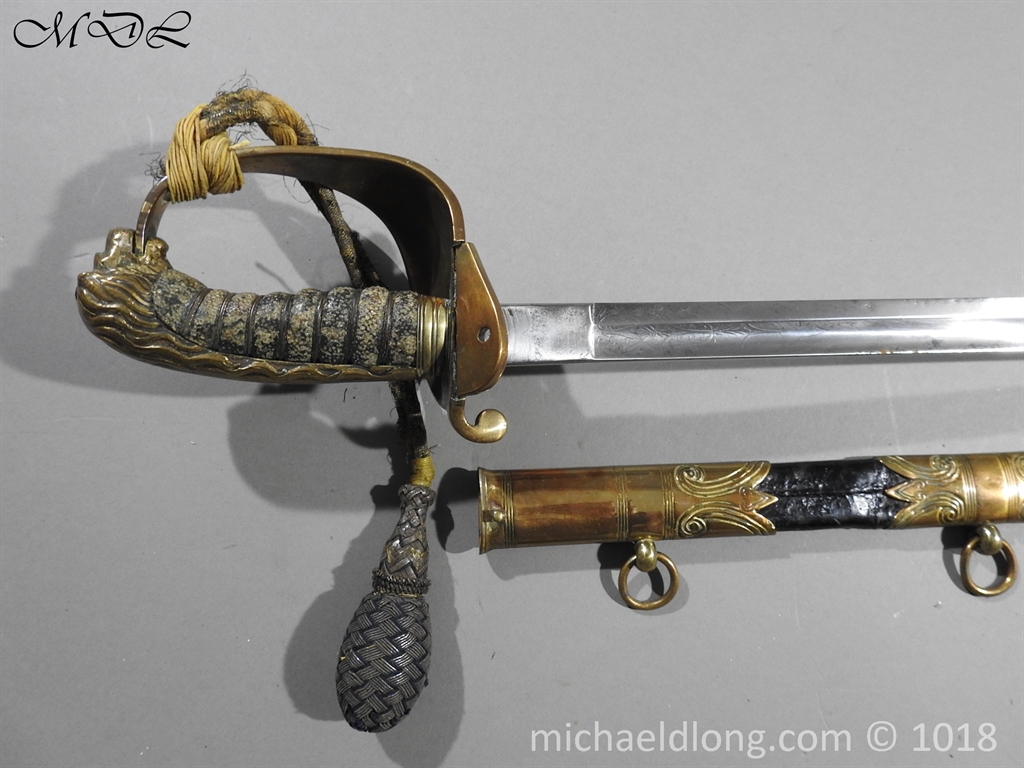 British Naval Officer's Sword - Captain Henry Bayham - Image 27