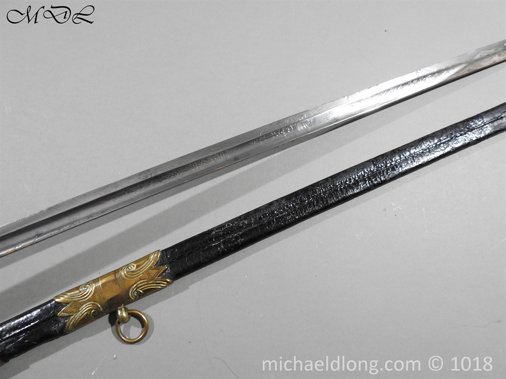 British Naval Officer's Sword - Captain Henry Bayham - Image 26