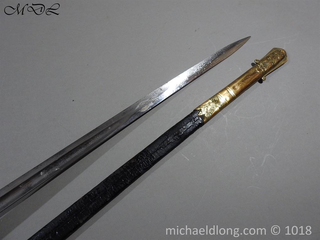 British Naval Officer's Sword - Captain Henry Bayham - Image 25