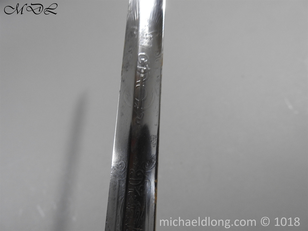 British Naval Officer's Sword - Captain Henry Bayham - Image 15