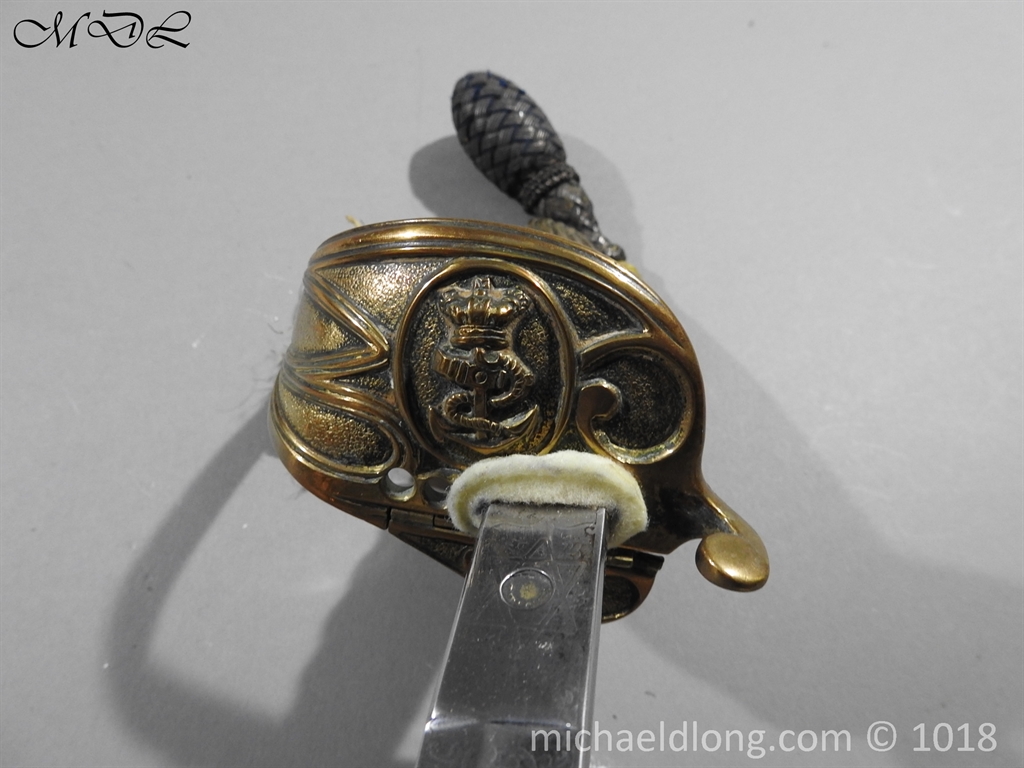 British Naval Officer's Sword - Captain Henry Bayham - Image 12