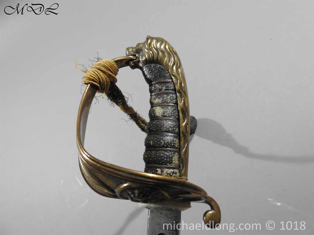 British Naval Officer's Sword - Captain Henry Bayham - Image 11