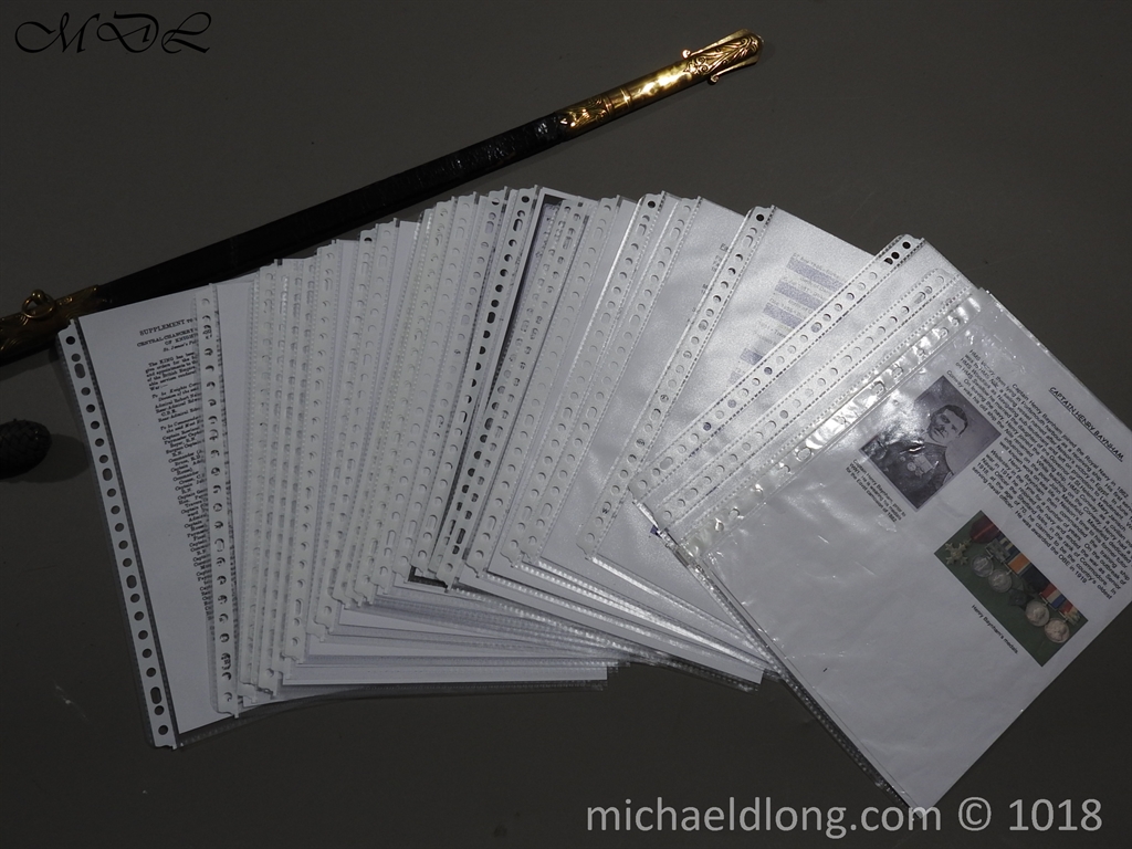 British Naval Officer's Sword - Captain Henry Bayham - Image 4