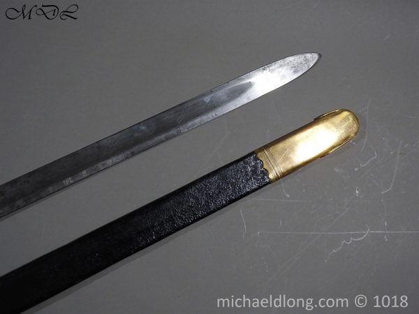British Georgian Presentation Naval Sword - Image 34