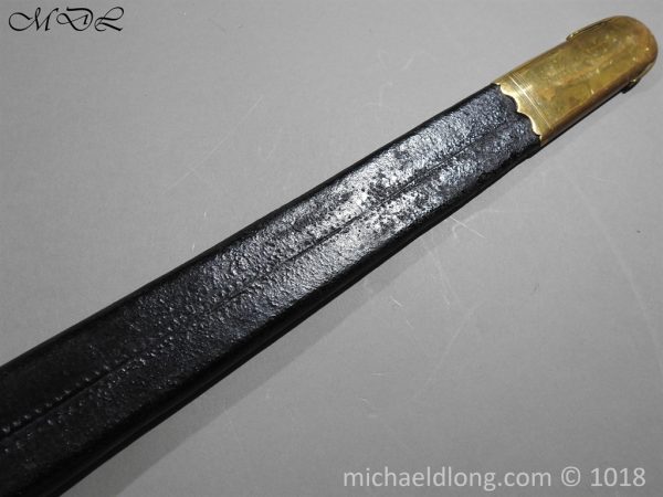 British Georgian Presentation Naval Sword - Image 25