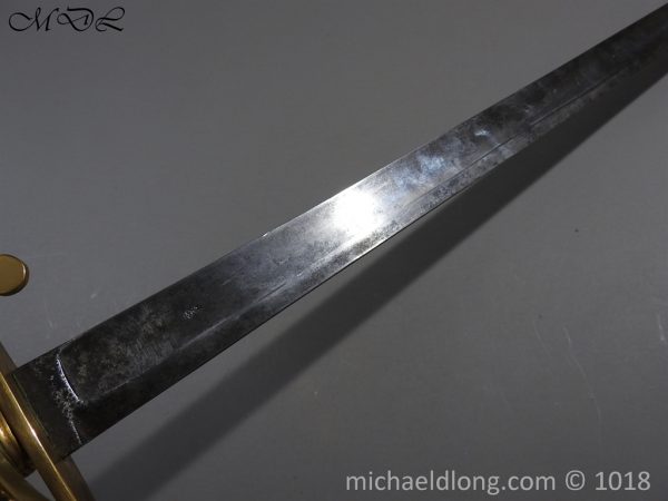 British Georgian Presentation Naval Sword - Image 20