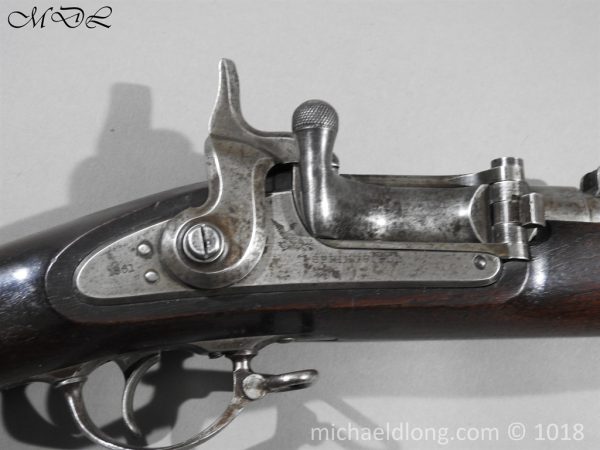 U.S 1861 Patent Springfield Rifle with Needham Conversion - Image 19