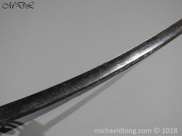Scottish Brass Hilt Broadsword c 1790 - Image 3