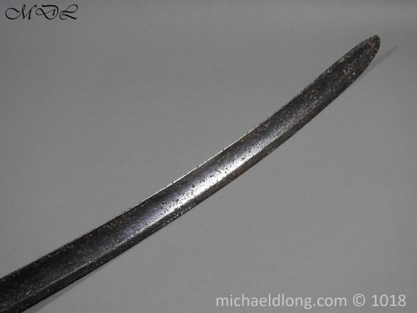 Scottish Brass Hilt Broadsword c 1790 - Image 4