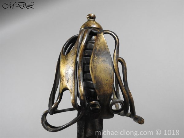 Scottish Brass Hilt Broadsword c 1790 - Image 13