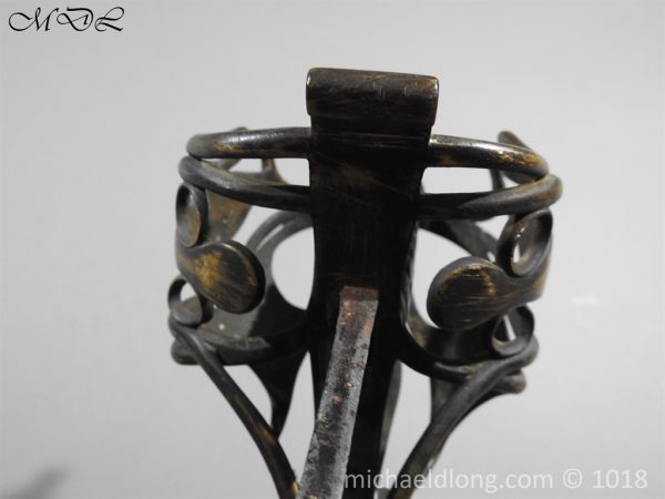 Scottish Brass Hilt Broadsword c 1790 - Image 17