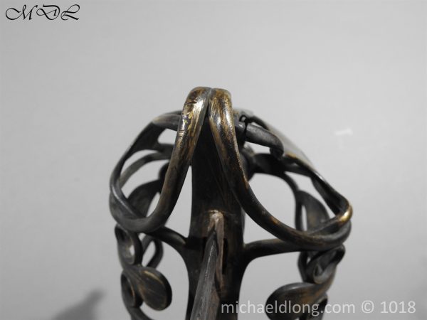 Scottish Brass Hilt Broadsword c 1790 - Image 18