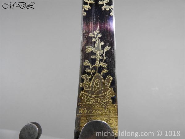American Blue and Gilt Officer's 1796 Pattern Light Cavalry Sword - Image 12