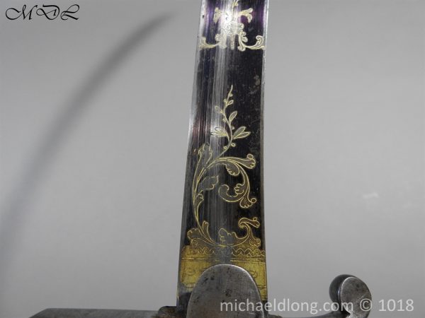 American Blue and Gilt Officer's 1796 Pattern Light Cavalry Sword - Image 18