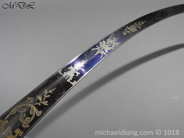 American Blue and Gilt Officer's 1796 Pattern Light Cavalry Sword - Image 21