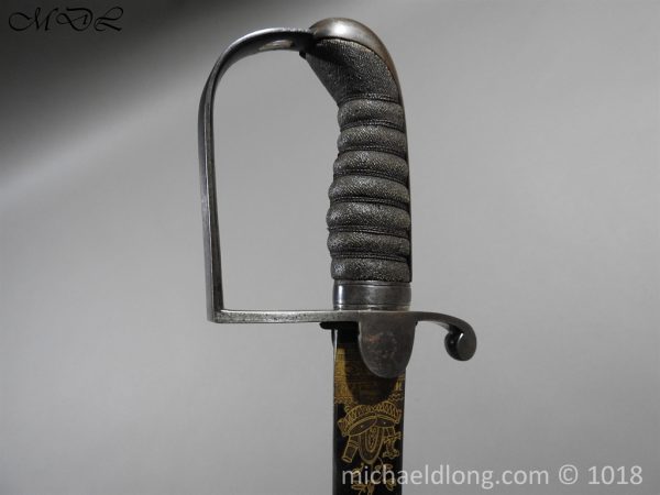 American Blue and Gilt Officer's 1796 Pattern Light Cavalry Sword - Image 29