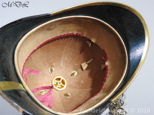Royal Scots Victorian Blue Cloth Helmet - Image 4