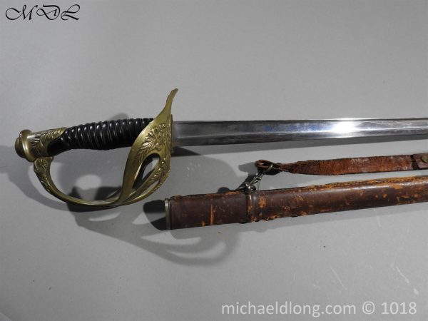 French WW1 1896 model Cavalry Officer's Sword - Image 2